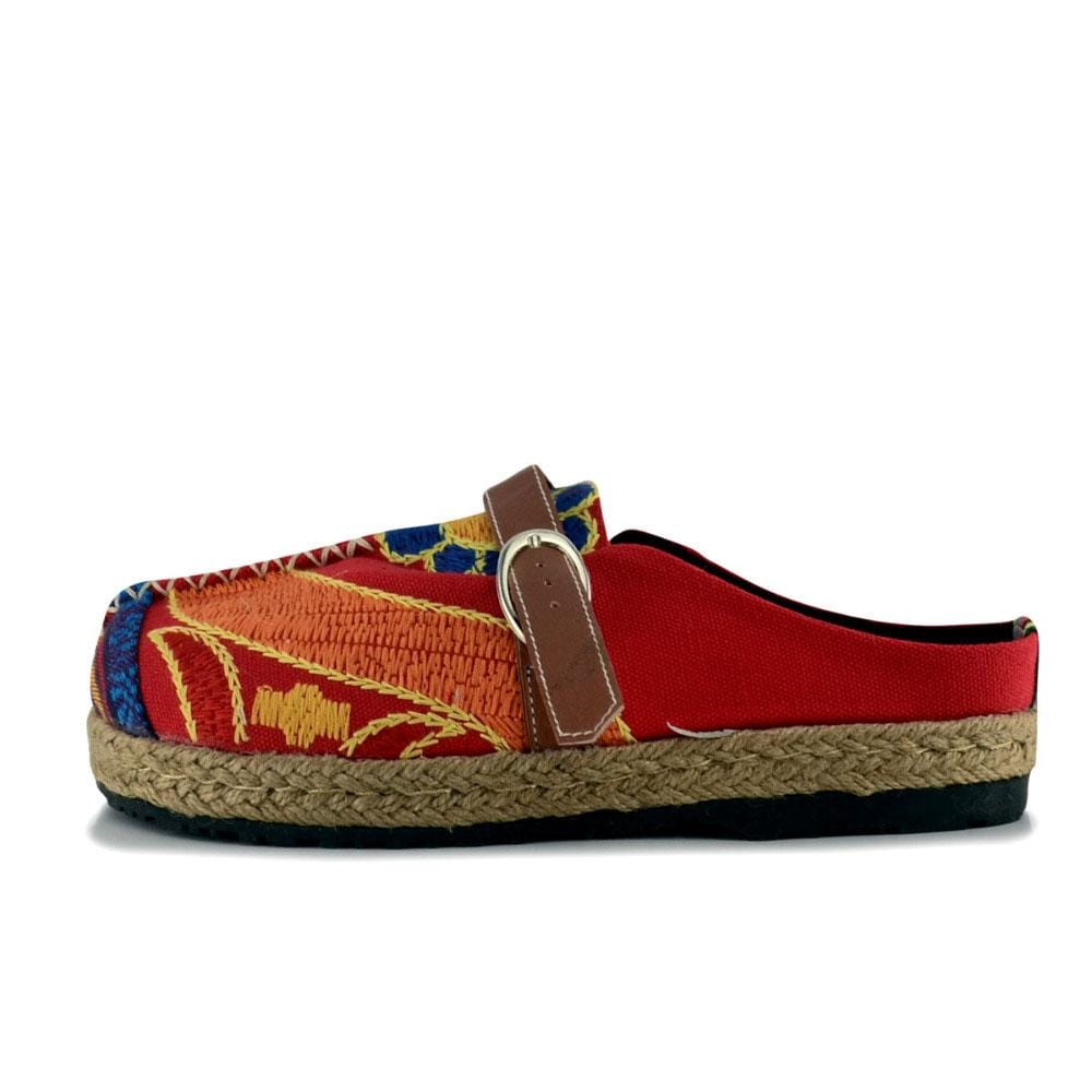 cambioprcaribe Handmade Cotton/Hemp Hippie Loafers