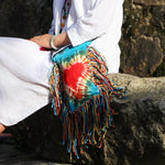 Handmade Tie Dye Hippie Bag