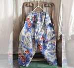 Cotton And Linen Harem Pants