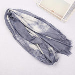 cambioprcaribe jeans blue Oversized Soft Tie Dye Shawls