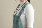 cambioprcaribe Loose Ripped Denim Overall