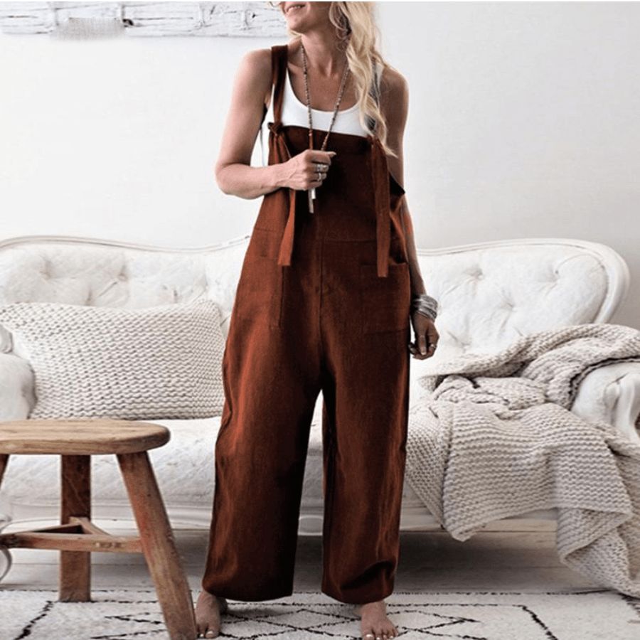 Loose Vintage Plus Size Overall