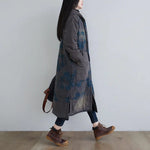 cambioprcaribe Navy / One Size Patchwork Padded Parka