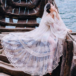 Off Shoulder Bohemian Wedding Dress | Mandala