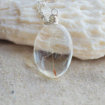 cambioprcaribe One size / Glass Dandelion Seed Glass Necklace