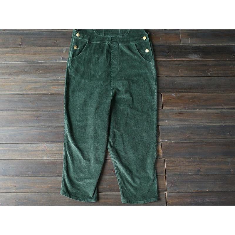 cambioprcaribe One Size / Green Green Corduroy Overall