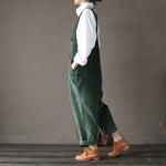 cambioprcaribe One Size / Green Green Corduroy Overall