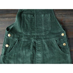 cambioprcaribe One Size / Green Green Corduroy Overall