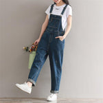 cambioprcaribe Overall Dark Blue / S Denim Bib Overall