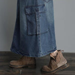 cambioprcaribe overall dress On Time Denim Overall Dress