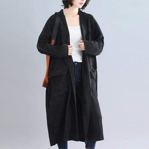 cambioprcaribe Oversized Corduroy Coat