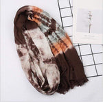 cambioprcaribe Oversized Tie-Dye Scarf