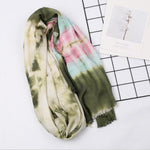 cambioprcaribe Oversized Tie-Dye Scarf