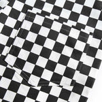 cambioprcaribe Plaid Overalls Black And White Check Vintage Overall