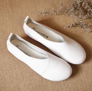 cambioprcaribe Shoes White / 4 Wild West Leather Flat Shoes