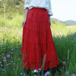 cambioprcaribe Skirts Peaceful Heart Maxi Skirt