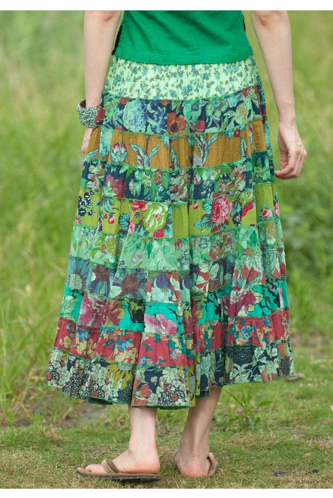 cambioprcaribe Skirts Random Patchwork Hippie Skirt