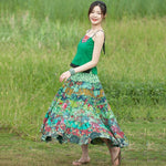 cambioprcaribe Skirts Random Patchwork Hippie Skirt