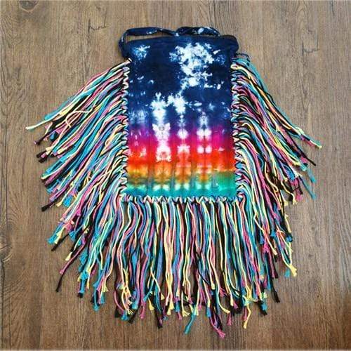 Handmade Tie Dye Hippie Bag