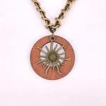 Sun Tribe Wooden Necklace