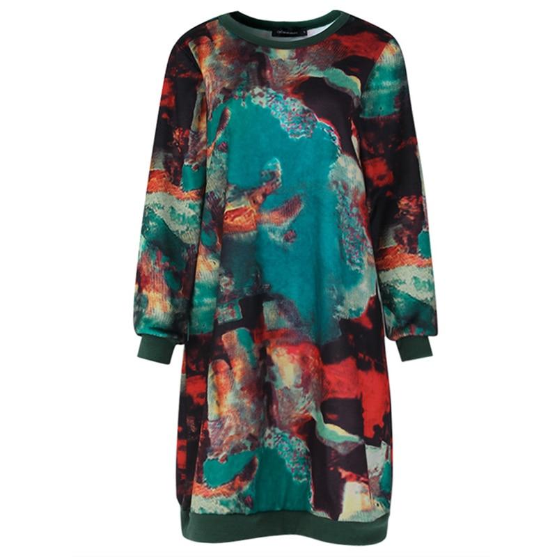 cambioprcaribe Sweater Dresses Multicolor Oversized Sweater Dress