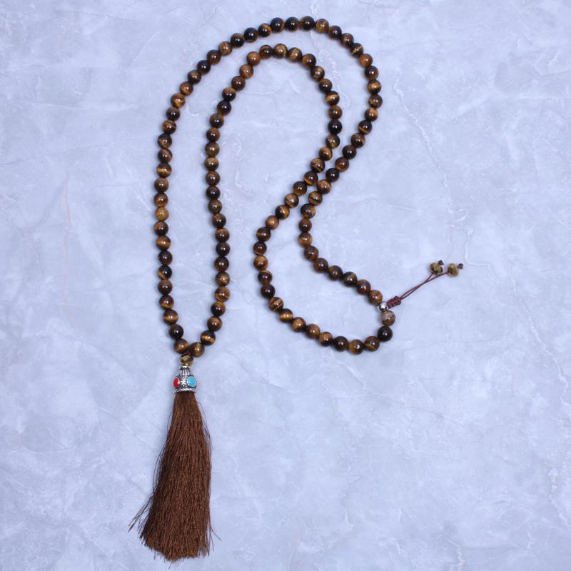 Tiger Eye Mala Beads