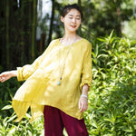 cambioprcaribe Tops Asymmetrical Long Sleeve Shirt | Zen