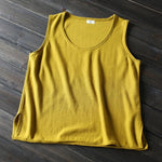 cambioprcaribe Tops Yellow / One Size Always Ready Loose Tank Top