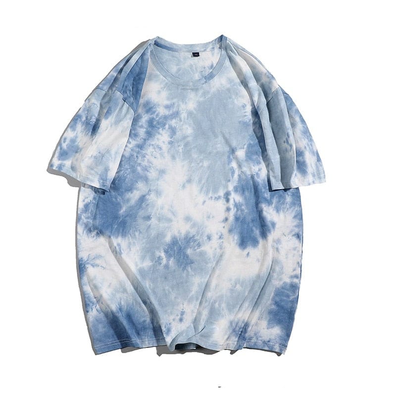 cambioprcaribe Vintage Oversized Tie-Dye T-Shirt