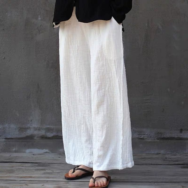 cambioprcaribe Zen Casual Linen Palazzo Pants | Zen