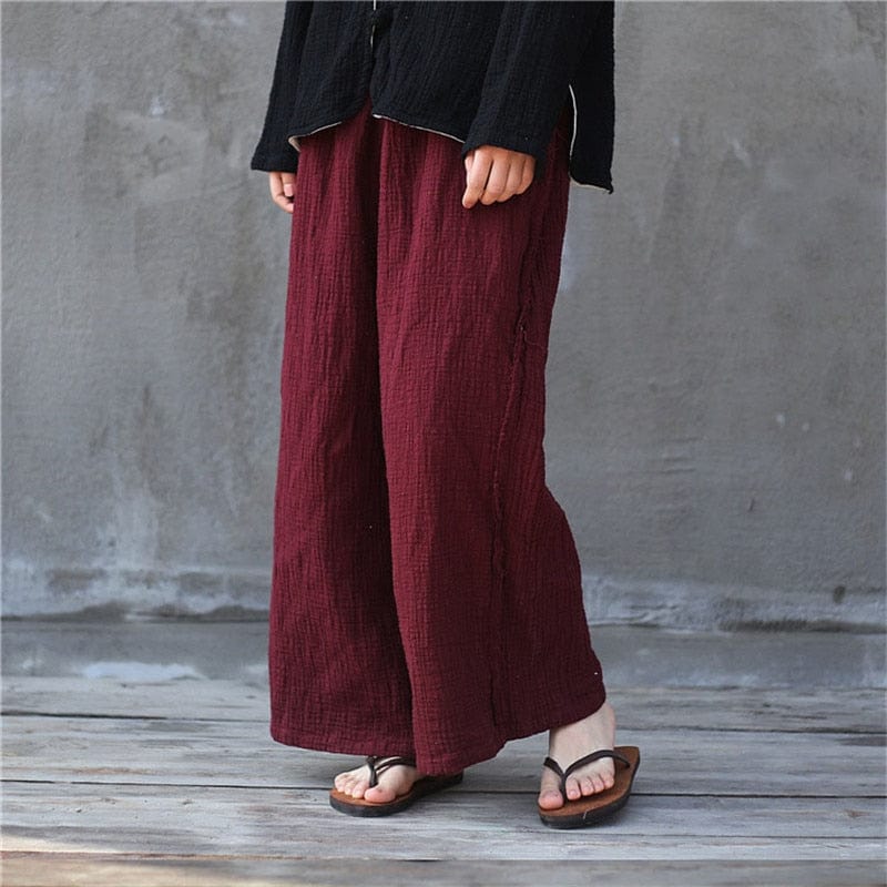 cambioprcaribe Zen Casual Linen Palazzo Pants | Zen