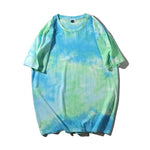 cambioprcaribe ZT60 / S / China Vintage Oversized Tie-Dye T-Shirt