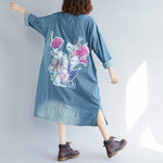 cambioprcaribe 02 / One Size Vintage Denim Trench Coat