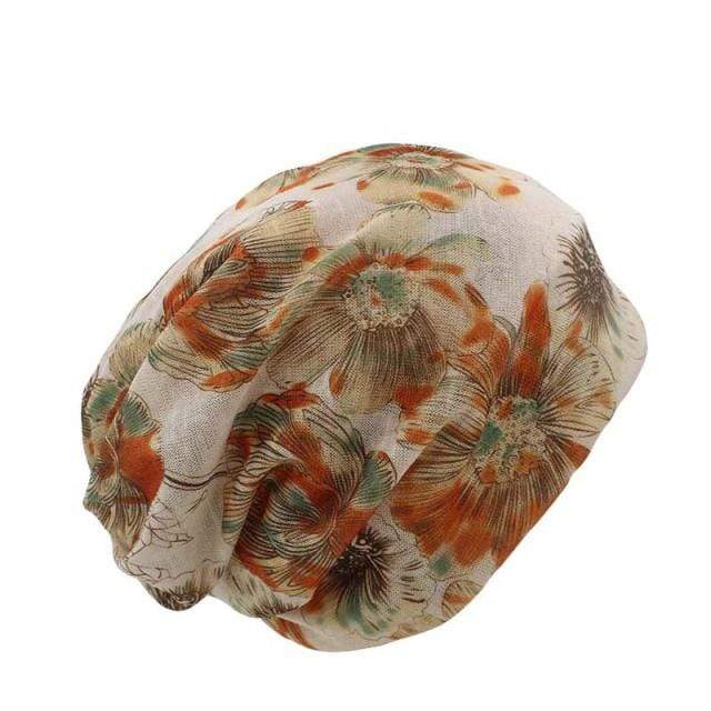 cambioprcaribe Abstracto Floral Beanie Hat
