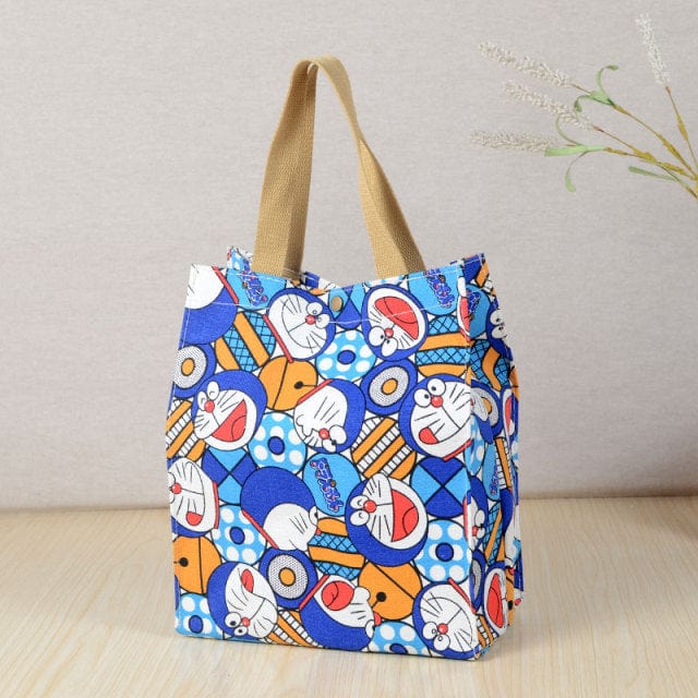 cambioprcaribe Auburn Funky Printed Canvas Shopper Tote