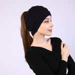 cambioprcaribe Beanie Hats Black / One Size Winter Knitted Headband