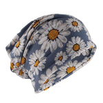 cambioprcaribe Beanie Hats Daisy / 54-60cm Daisy Floral Beanie Hats