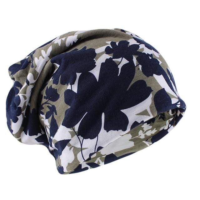 cambioprcaribe Beanie Hats Eclectic Abstract Flowers Beanie Hat