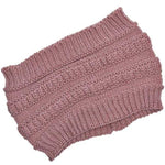 cambioprcaribe Beanie Hats pink / One Size Winter Knitted Headband