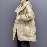 Hooded loose Down Coat