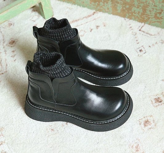 cambioprcaribe Black / 36 Mori Girl Retro Warm Boots