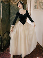cambioprcaribe Black / L Ava Vintage winter dress