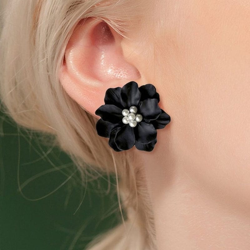 Chunky Flower Earrings