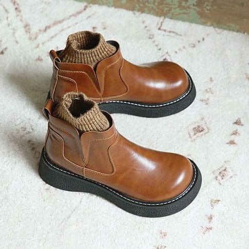 Mori Girl Retro Warm Boots