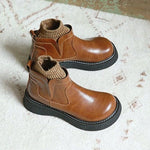 cambioprcaribe Brown / 36 Mori Girl Retro Warm Boots