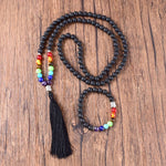 Chakras Meditation 108 Mala Beads Set