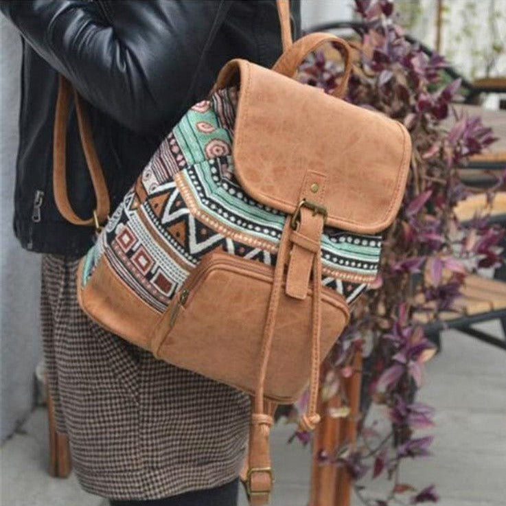 cambioprcaribe Clover Bohemian Backpack Purse