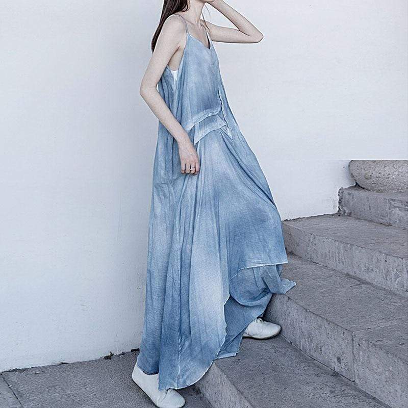 Amelia Asymmetrical Tie Dye Dress