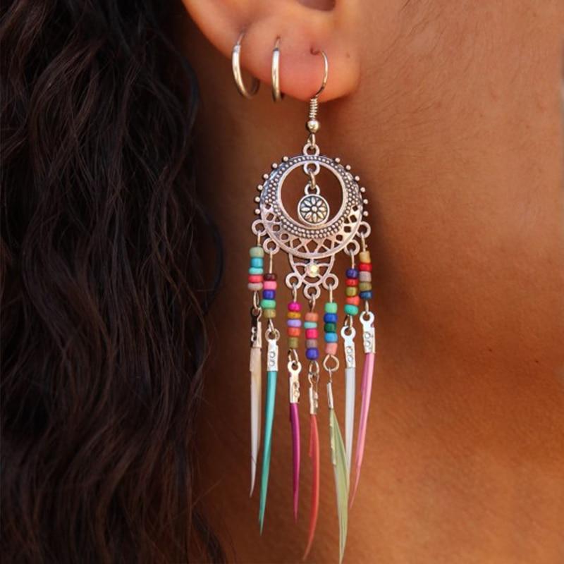 Avah Boho Dangle Earring