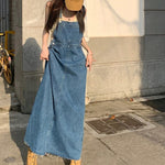 cambioprcaribe Everywhere Denim Overall Dress